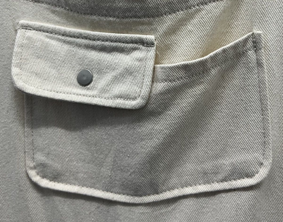 Vintage CHIP CLIP Beige Cotton Overalls – Women’s Size L Size US 37 - 6 Thumbnail