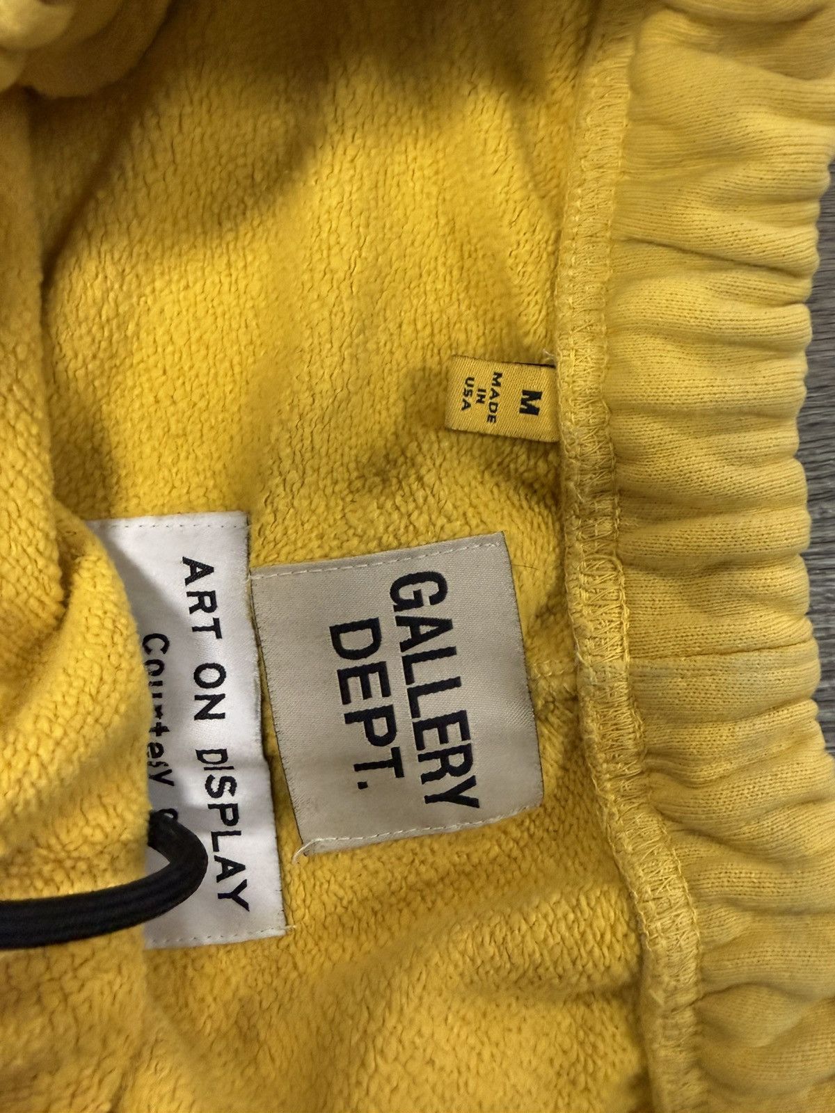 Gallery Dept. Gallery Dept Yellow Flare Sweatpants M Size US 30 / EU 46 - 4 Thumbnail