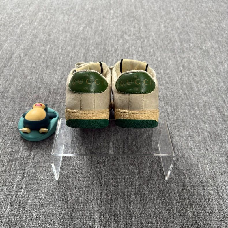 Gucci Gucci Green Enamel Sneakers for Women-2505 Size US 6 / IT 36 - 3 Thumbnail