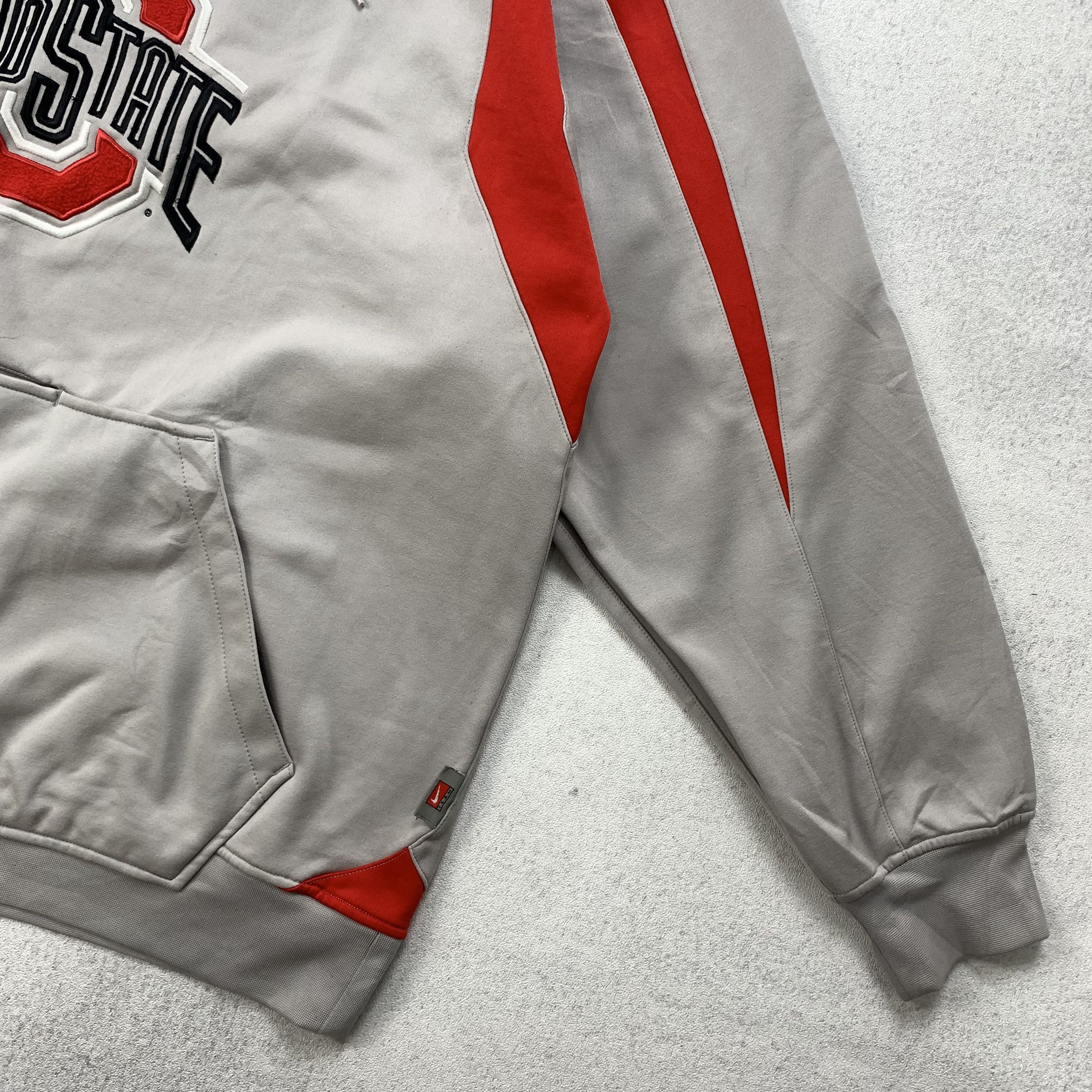 Nike Y2K Nike Ohio State Hoodie Size US L / EU 52-54 / 3 - 7 Thumbnail