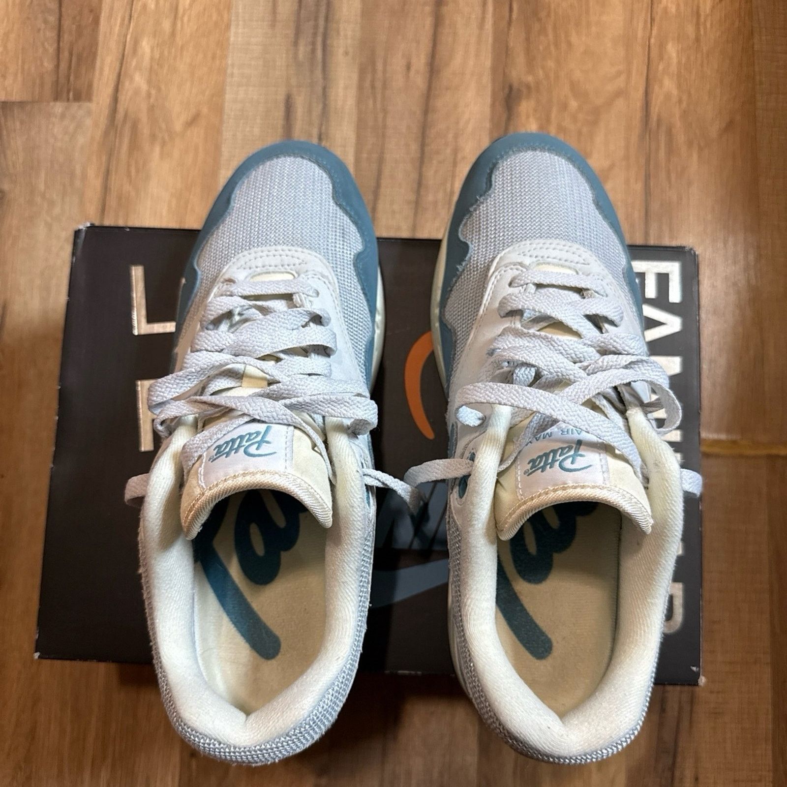Nike Nike Air Max 1 Patta Waves Noise Aqua Size US 9.5 / EU 42-43 - 4 Thumbnail