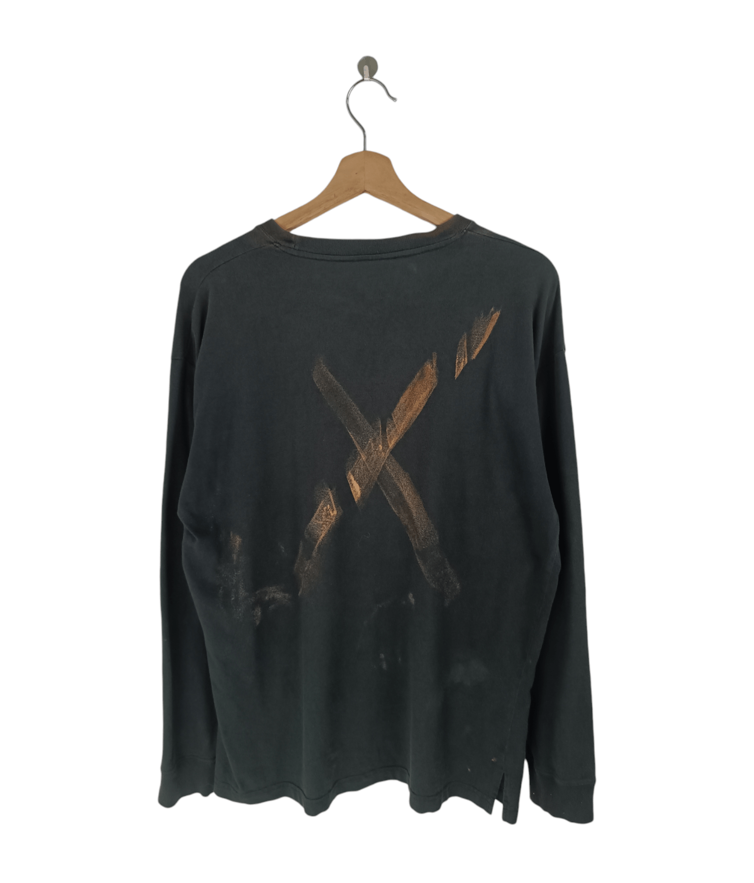 Vintage THRASHED FADED VINTAGE ACID WASH ART FUNNY HUMOUR CRAZY Size US L / EU 52-54 / 3 - 2 Thumbnail