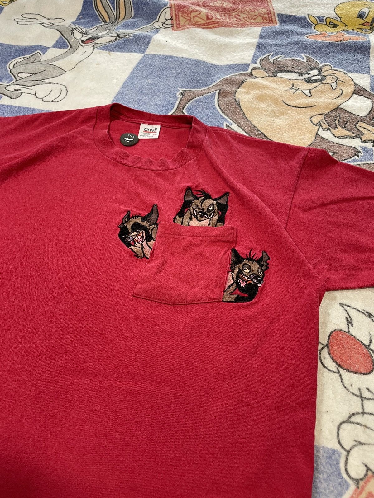 Disney Vintage lion king hyenas tee Size US XL / EU 56 / 4 - 2 Thumbnail