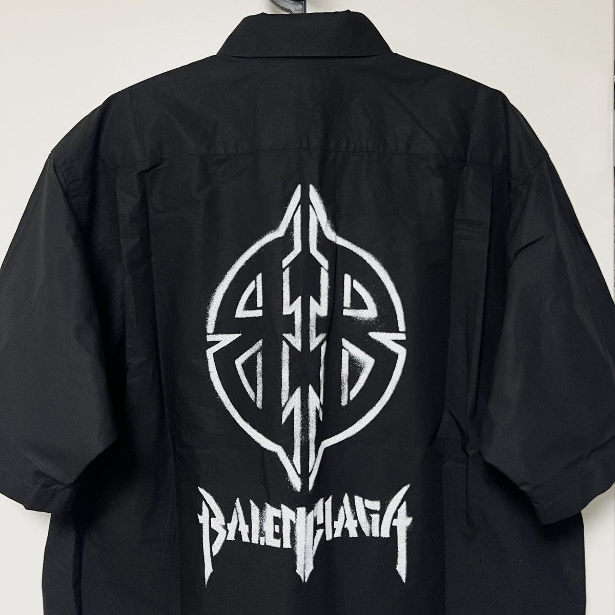 Balenciaga Metal BB Stencil Shirt