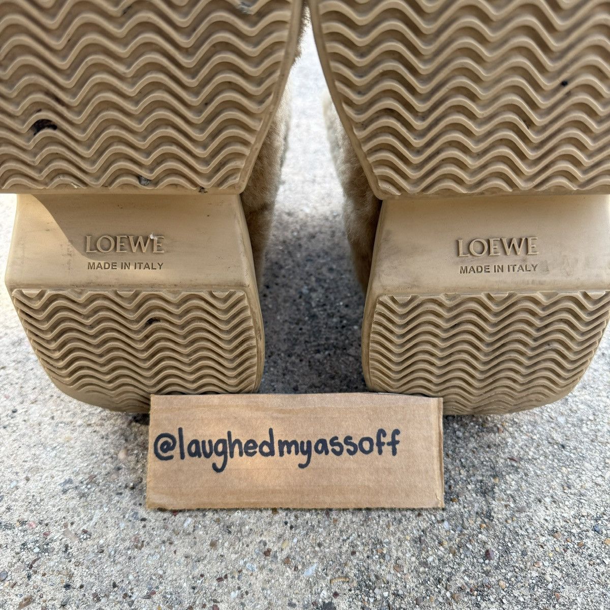Loewe Loewe shearling wedge boots Size US 9 / EU 42 - 5 Thumbnail
