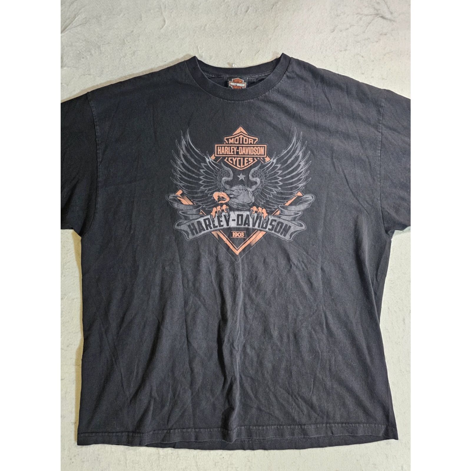 Harley Davidson VINTAGE Harley-Davidson T-Shirt HD 1903 Las Vegas Nevada Short Sleeve Mens XL Black 2018 Firm? Size US XL / EU 56 / 4 - 2 Thumbnail