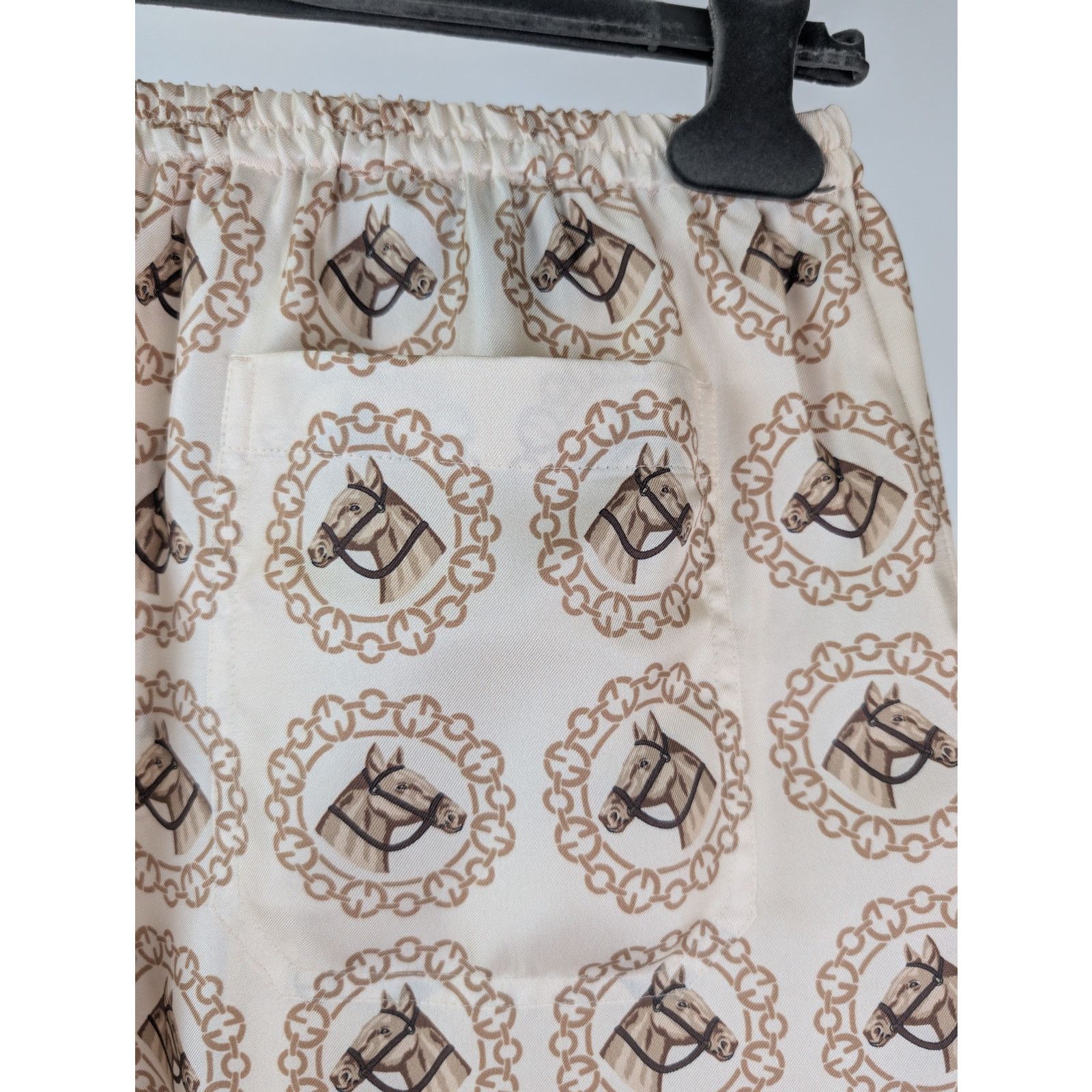 Gucci o1rshd1 Short Pants Horse GG Belt Short on TW PRT Multicolor Size US 32 / EU 48 - 9 Thumbnail