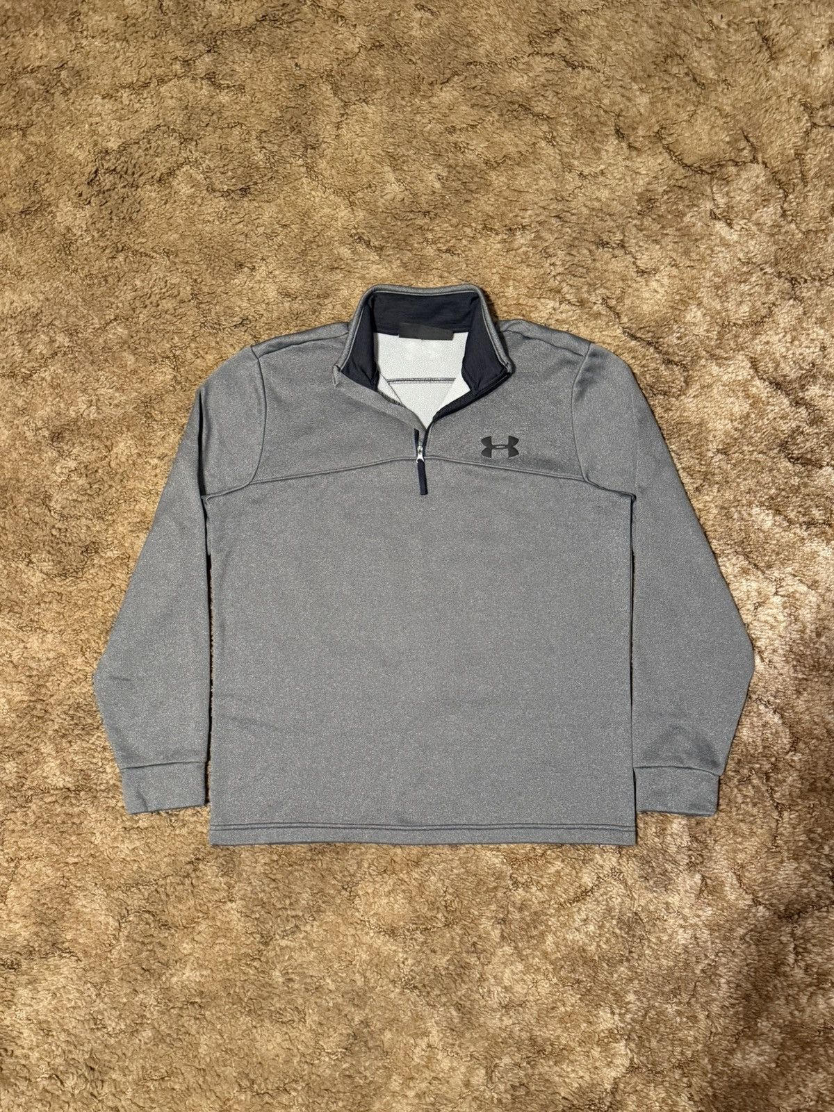 Under Armour Under Armor Coldgear Quarter Zip Sweatshirt Medium Size US M / EU 48-50 / 2 - 1 Thumbnail