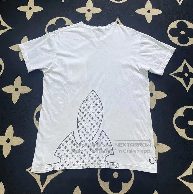 Chrome Hearts Chrome Hearts White Cotton Short Sleeve T-Shirt . Size US XL / EU 56 / 4 - 2 Thumbnail