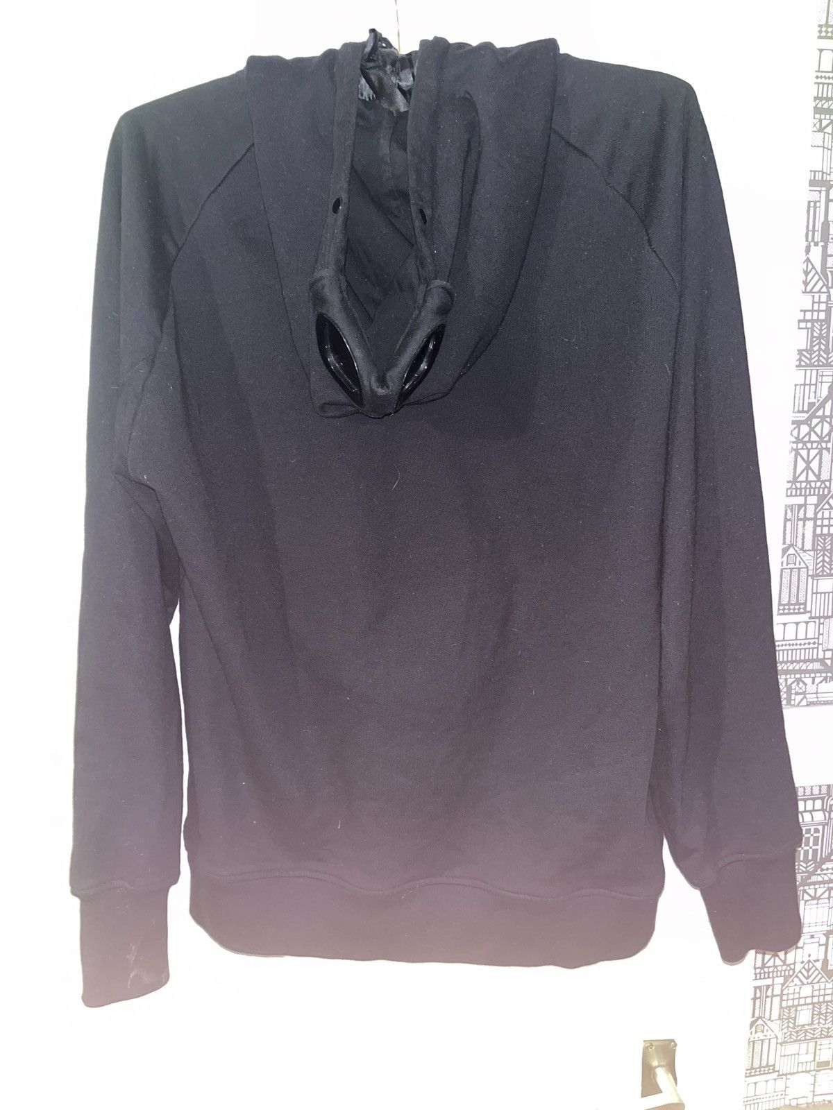 C.P. Company C.P. Company Black goggle hoodie Size US M / EU 48-50 / 2 - 2 Thumbnail