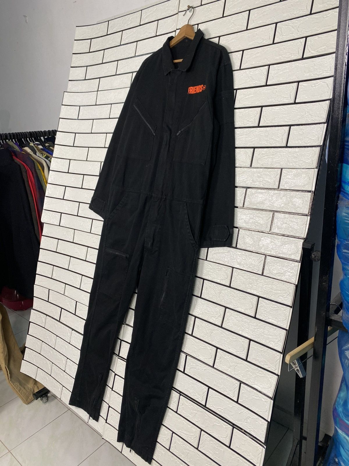 Fragment Design 📌VLONE X FRAGMENT DESIGN FRIENDS FRAGMENT FLIGHT SUIT Size US 40 / EU 56 - 8 Thumbnail