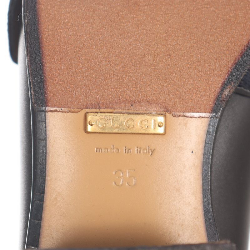 Gucci Gucci Black Pearl Mary Jane Shoes - Size US 5 / EU 37 - 3 Thumbnail
