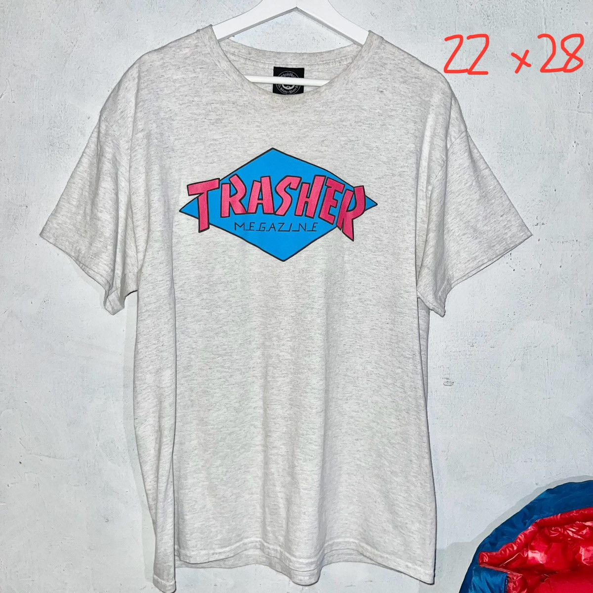 Thrasher 22x28 “TRASHER” Obscure THRASHER Skateboarding T-Shirt M Size US M / EU 48-50 / 2 - 1 Thumbnail