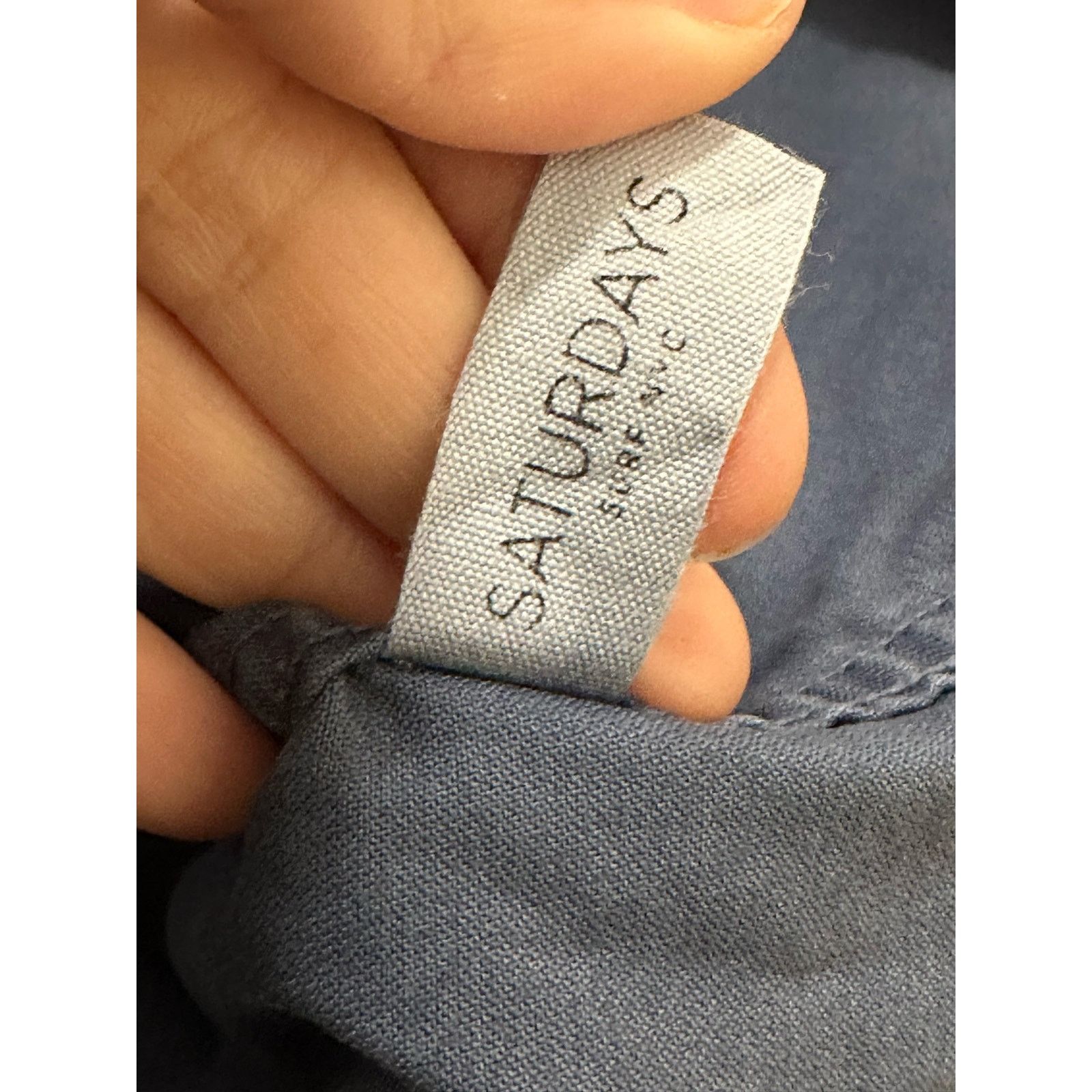 Saturdays NYC Saturday New York City blue buttoned shirt size Small Size US S / EU 44-46 / 1 - 5 Thumbnail
