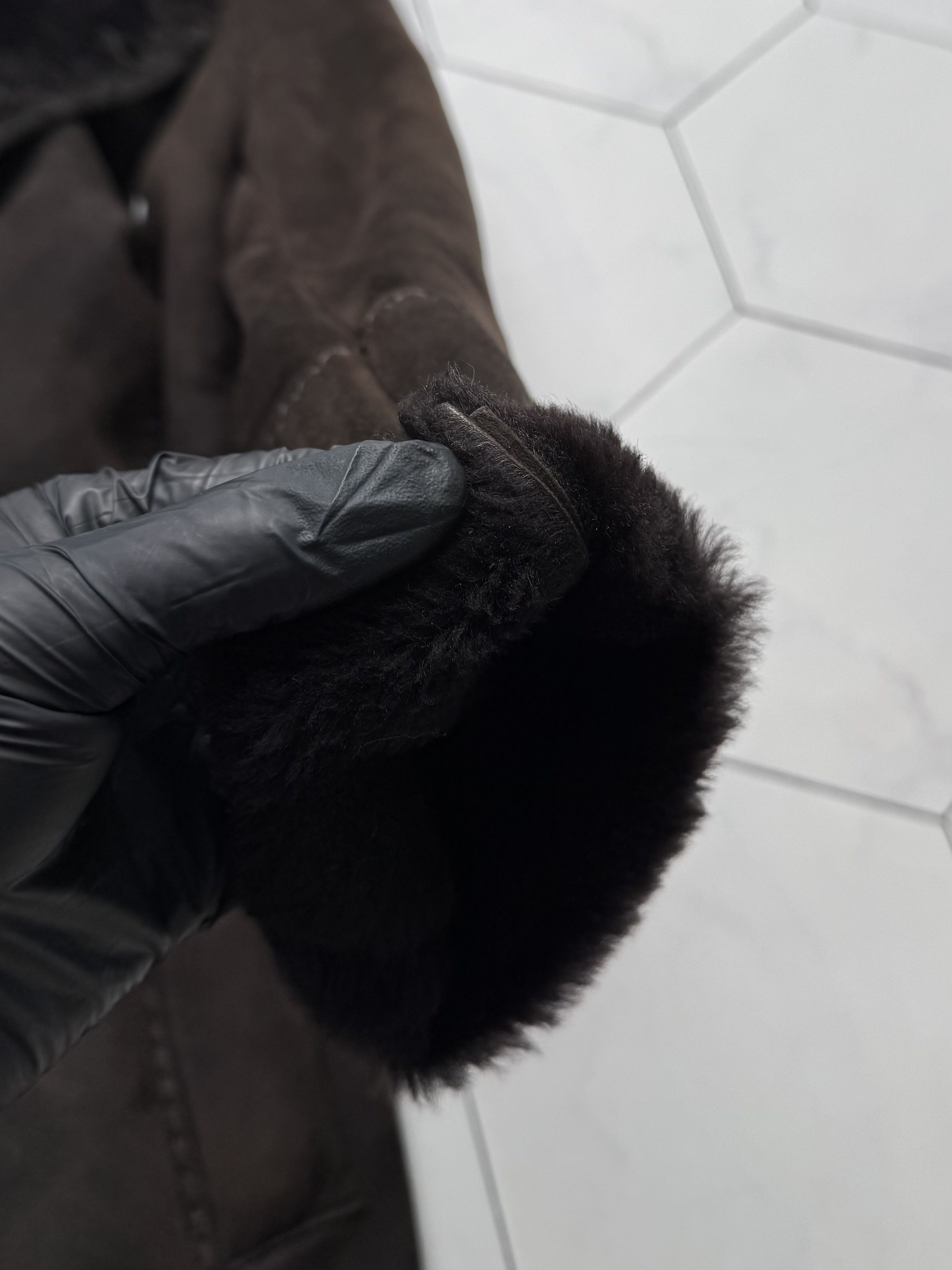 Vintage Vintage Real Lambskin Coat (B550) Size S / US 4 / IT 40 - 10 Thumbnail