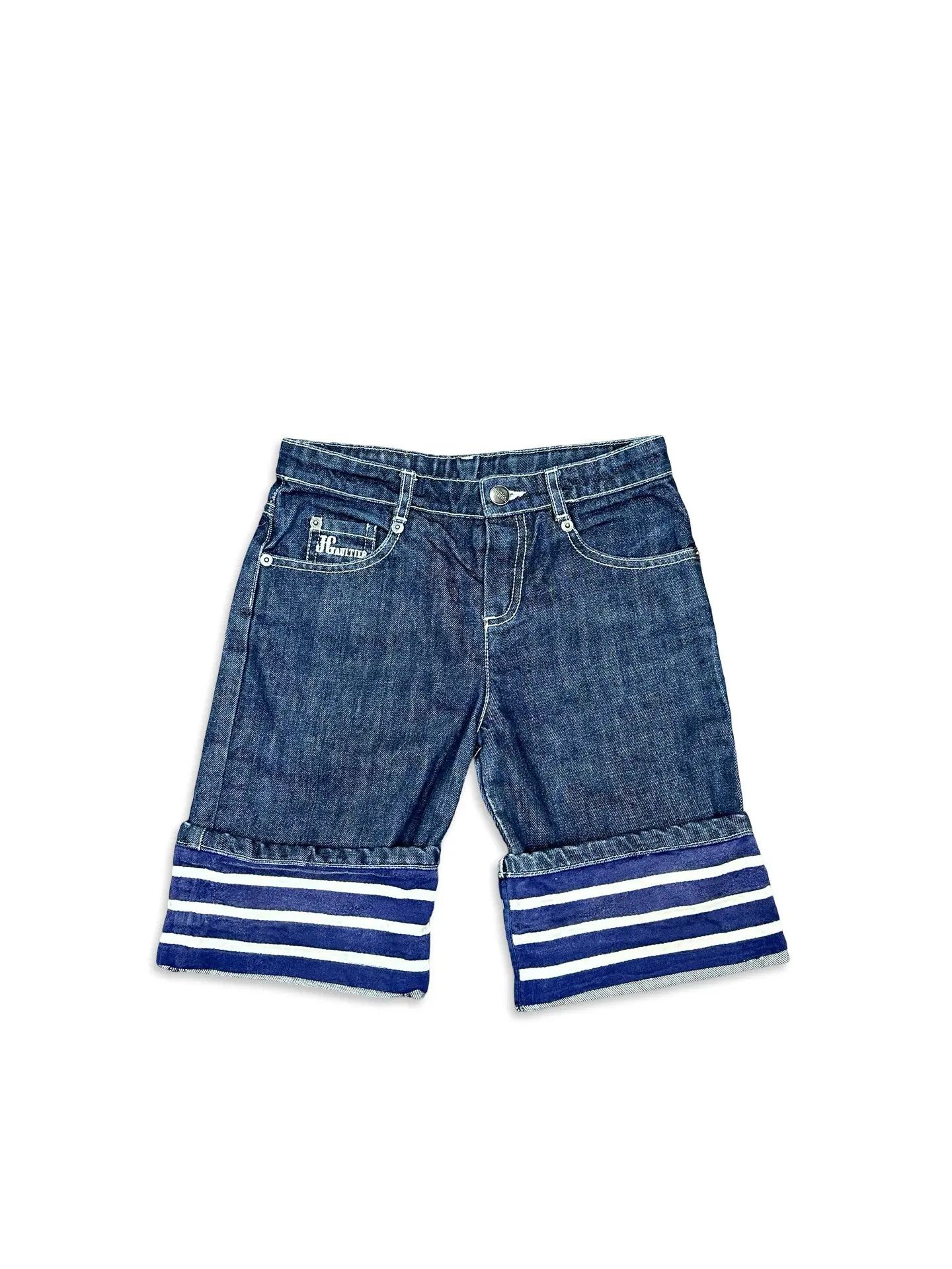 Jean Paul Gaultier JPG Gaultier Junior vintage stripped sailor shorts Size US 26 / EU 42 - 1 Thumbnail