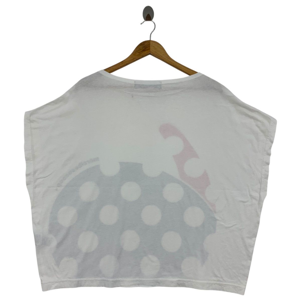 Issey Miyake × mercibeaucoup MERCIBEAUCOUP Cropped Baggy relaxed stylish women tee Size XXL / US 16-18 / IT 52-54 - 4 Thumbnail