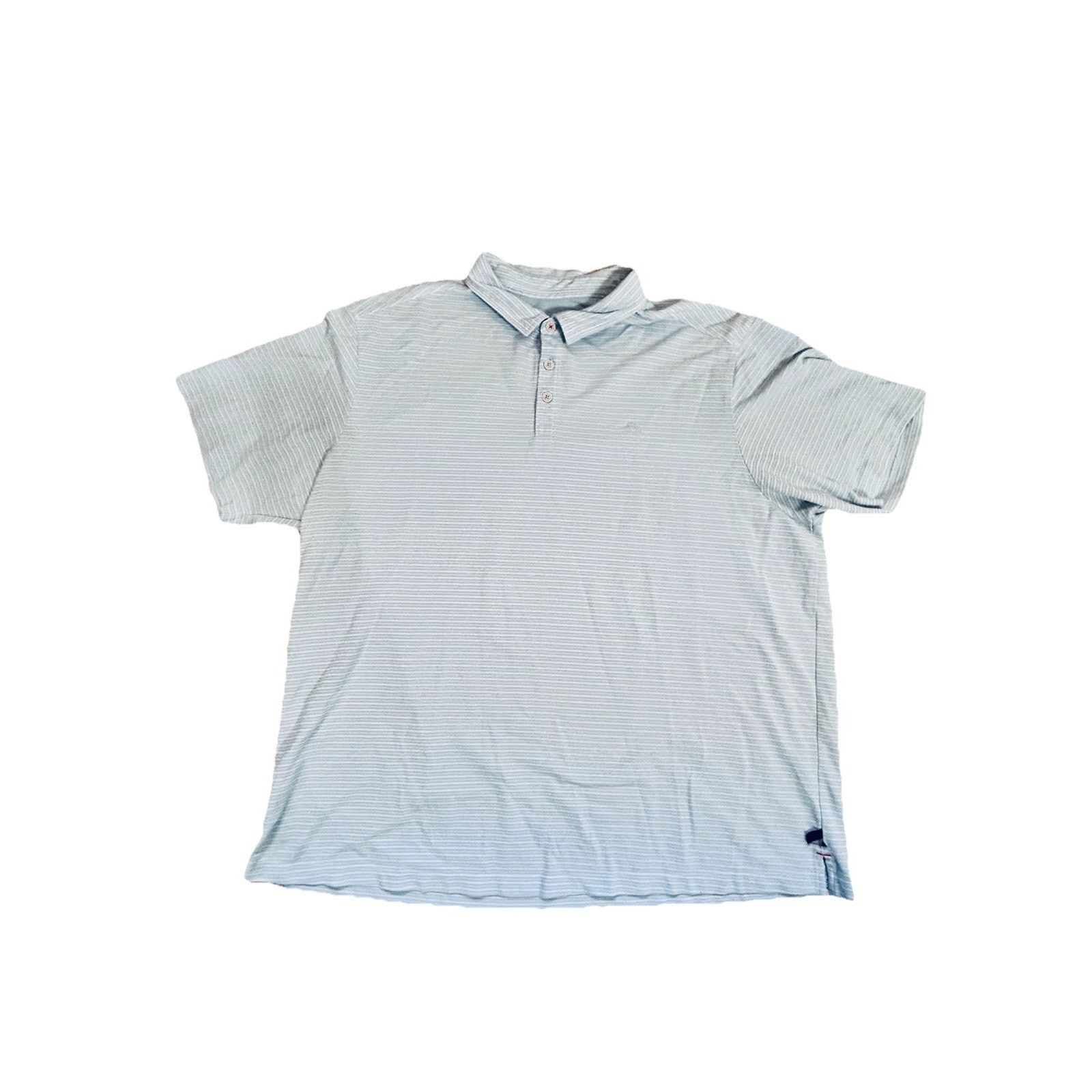 Tommy Bahama tommy bahama island zone polo 2xl Blue Stripe Pima Cotton Size US XXL / EU 58 / 5 - 1 Thumbnail