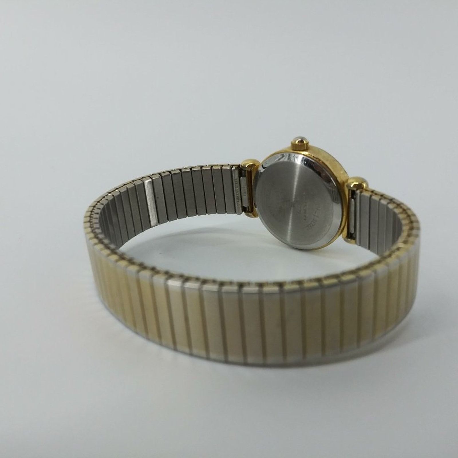 Other Vintage Milan Womens Gold Tone Stretch Bracelet Wristwatch Size ONE SIZE - 6 Thumbnail