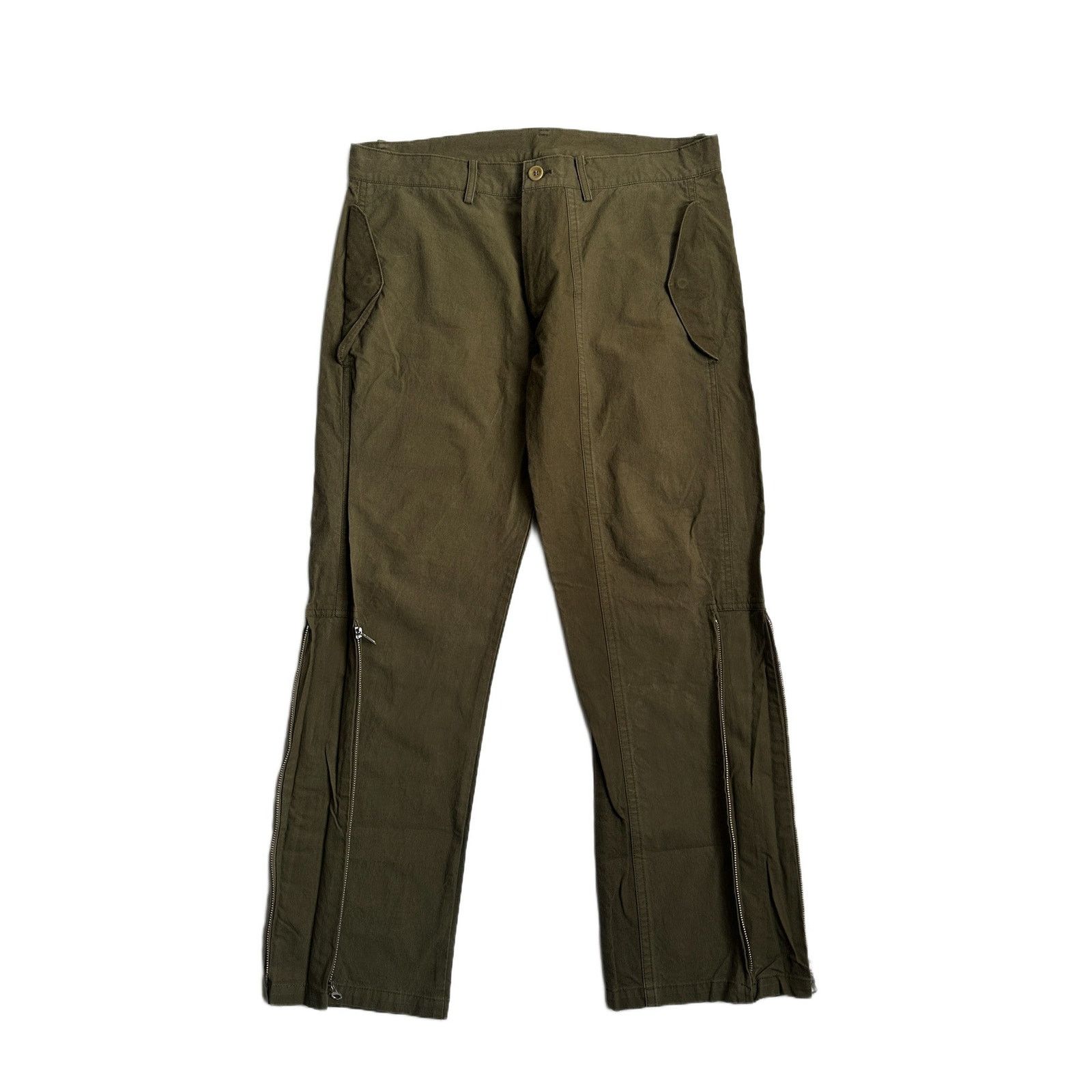 Yohji Yamamoto Yohji Yamamoto Adaptive Zip Pants Size US 34 / EU 50 - 1 Thumbnail