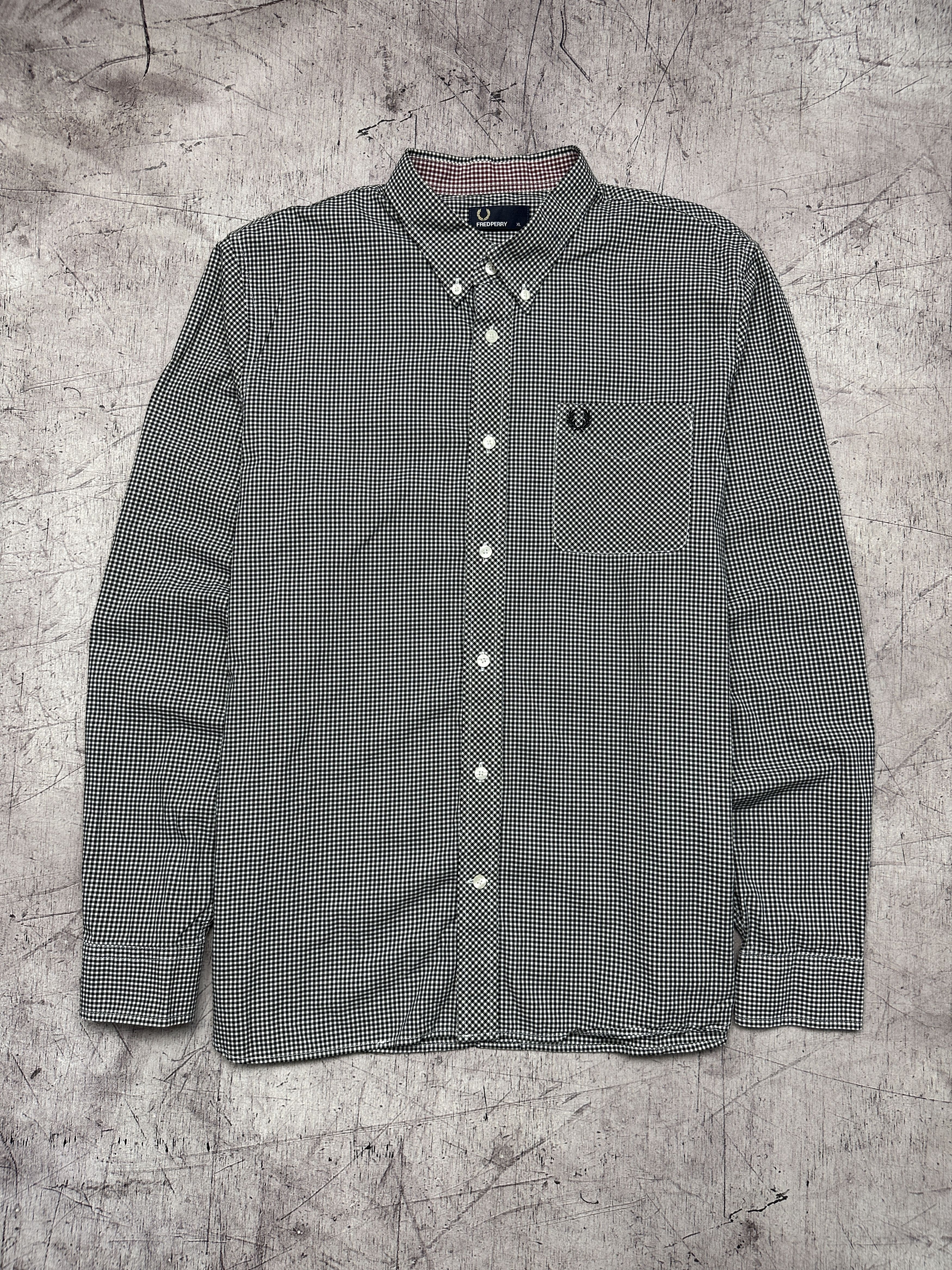 Fred Perry Fred Perry Mens Long Sleeve Shirt Size US XL / EU 56 / 4 - 1 Thumbnail