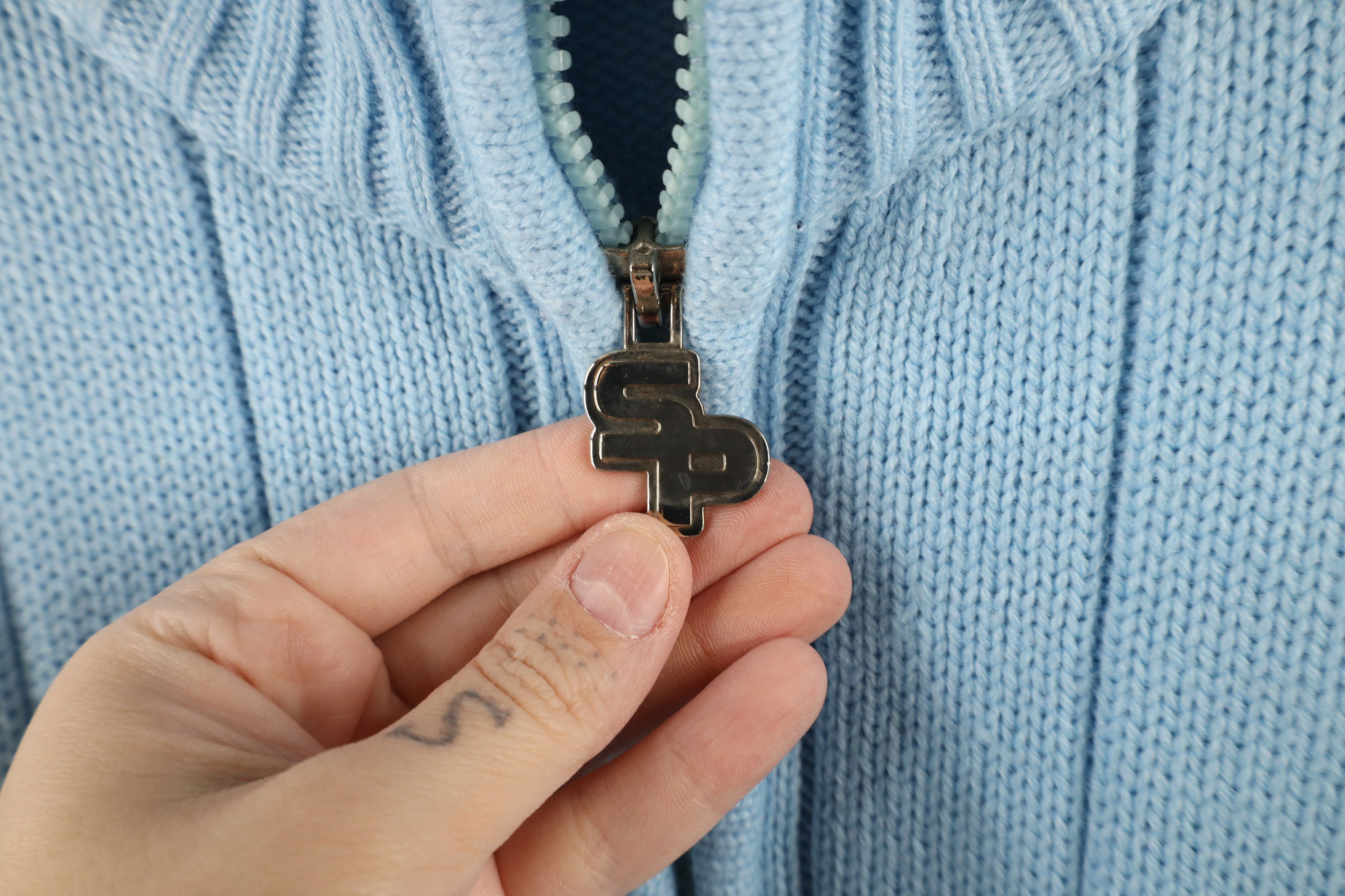 Southpole × Vintage Vintage 90s Southpole Striped Knit Half Zip Pullover Sweater Size US M / EU 48-50 / 2 - 5 Thumbnail