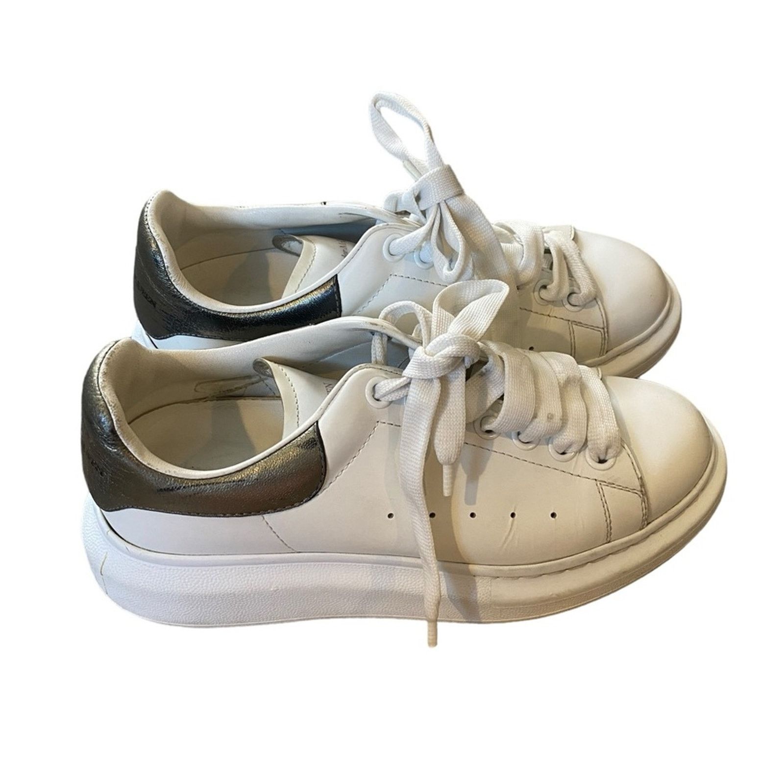 Alexander McQueen Alexander McQueen Oversized Sneaker White 37 Size US 7 / IT 37 - 1 Thumbnail