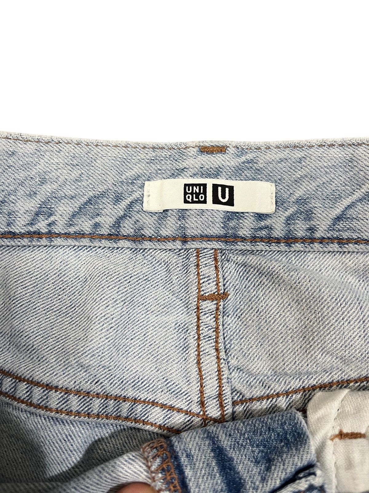 Christophe Lemaire × Jun Takahashi × Uniqlo Vintage Uniqlo xChristophe Lemaire Baggy Faded Denim Size US 29 - 3 Thumbnail