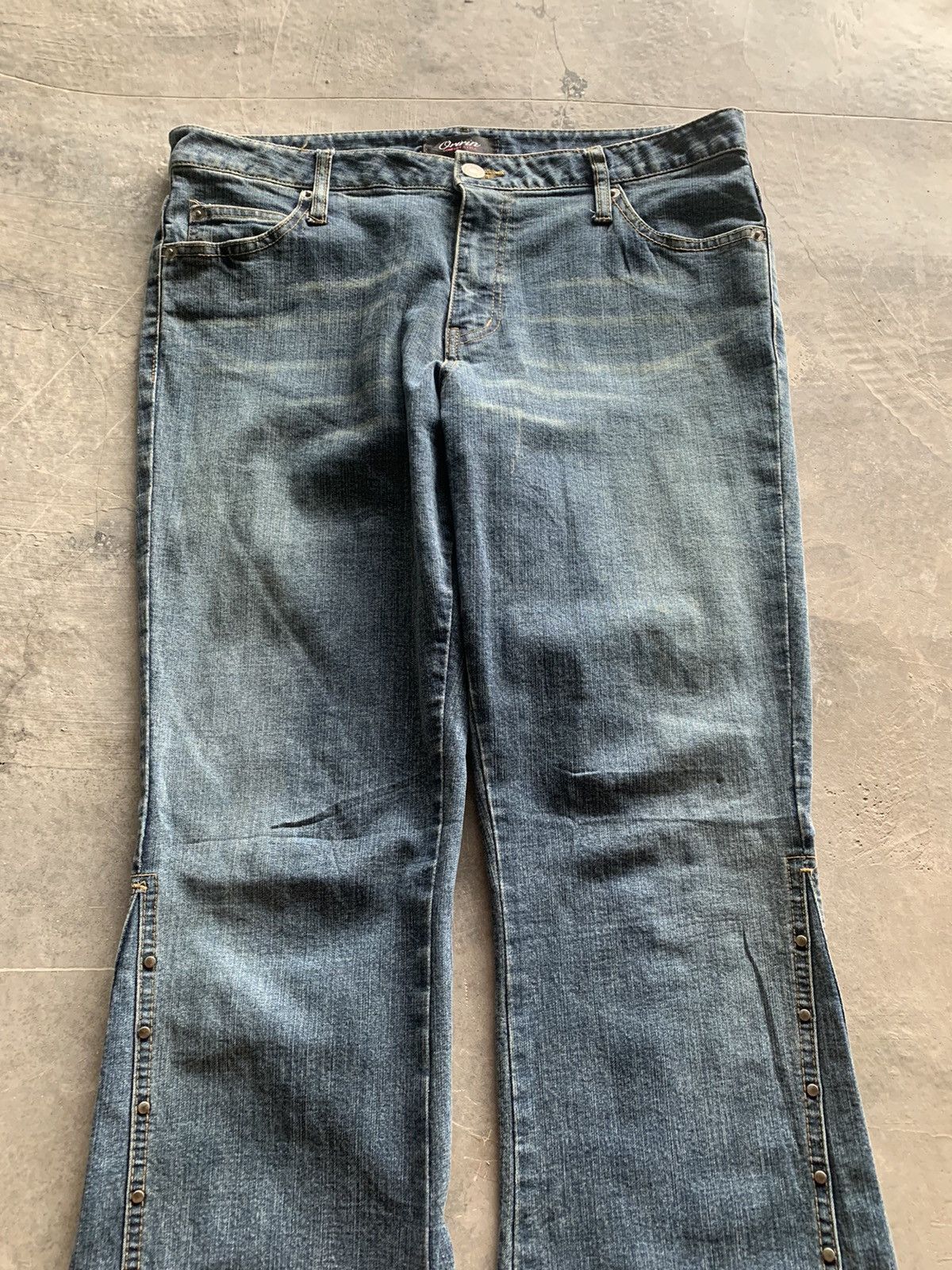 If Six Was Nine × Japanese Brand × Le Grande Bleu (L.G.B.) Flare studded side leg japanese jeans i6w9/lgb inspired Size US 32 / EU 48 - 3 Thumbnail