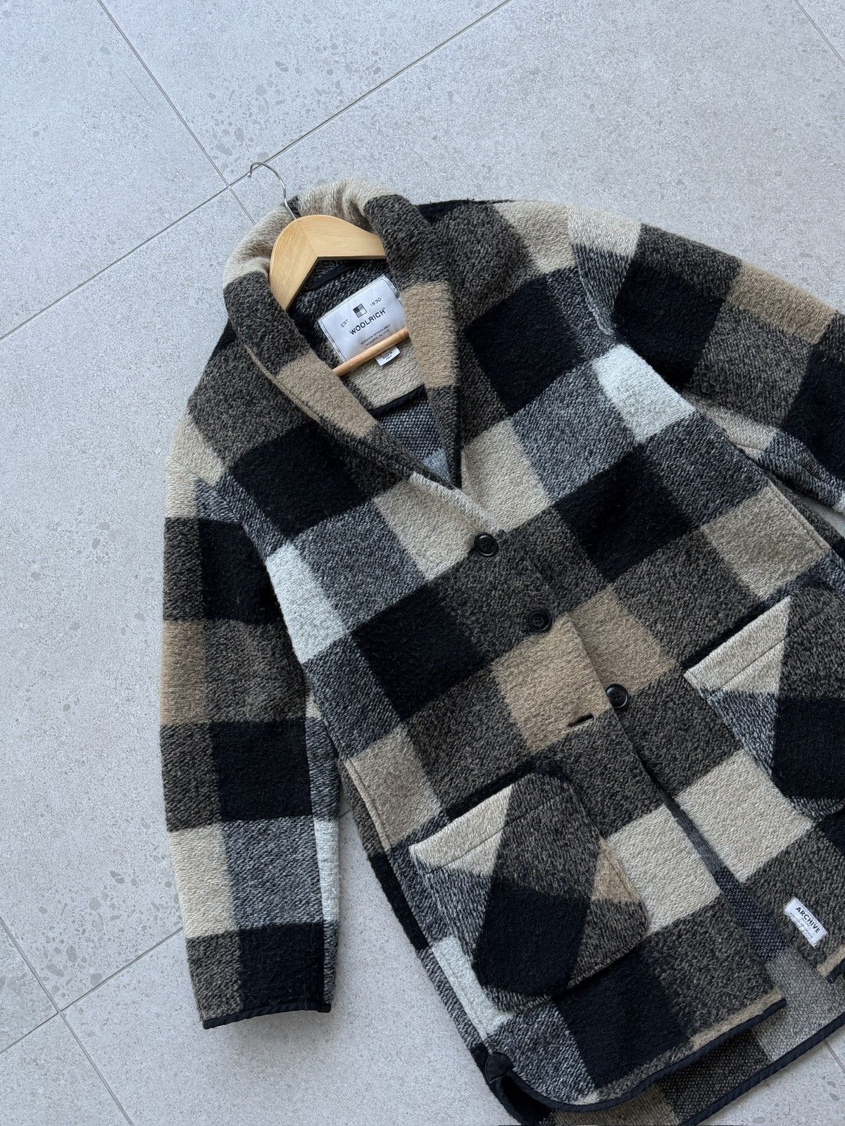 Woolrich Woolen Mills Woolrich Archive Gentry Virgin Wool Blend Coat jacket size M Size M / US 6-8 / IT 42-44 - 3 Thumbnail