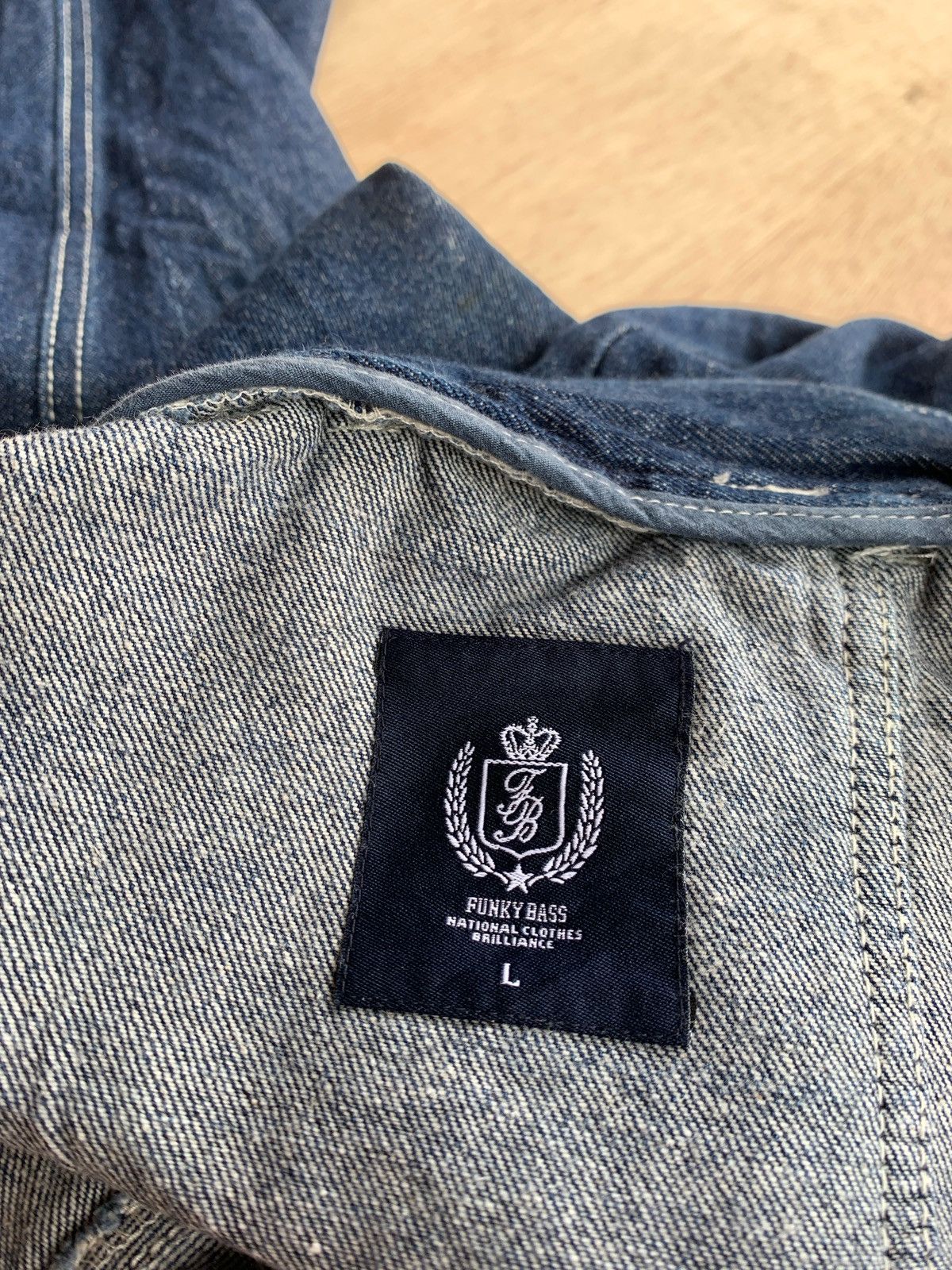 Hysteric Glamour × Japanese Brand Funky Bass Kapital Style Denim Jeans Size US 33 - 7 Thumbnail
