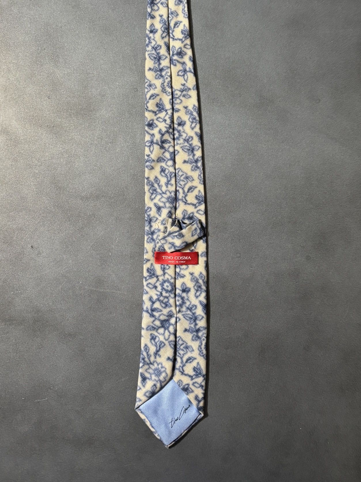 Vintage Vintage English Blue Willow Plate JPG Tattoo Pattern Necktie Size ONE SIZE - 4 Thumbnail