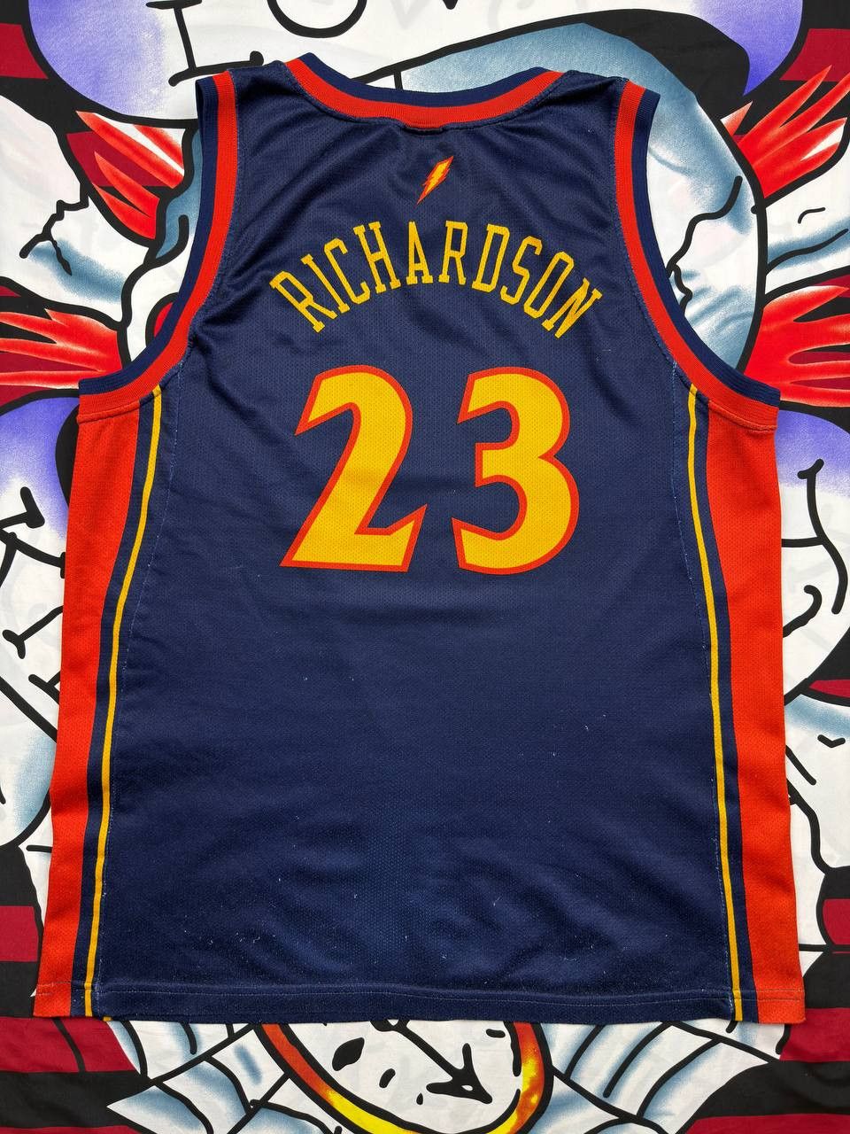 Champion Champion Golden State Warriors Jersey Jason Richardson Size US XL / EU 56 / 4 - 2 Thumbnail