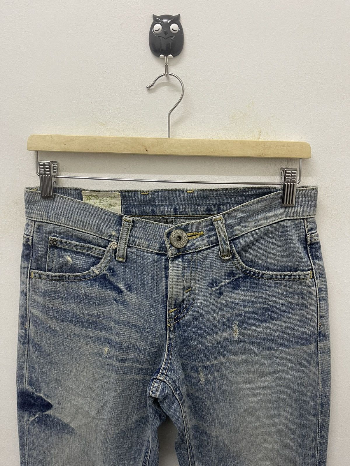 Lee Rare Vintage LEE COWBOY Made in Japan Distressed Thrashed Size US 28 / EU 44 - 4 Thumbnail