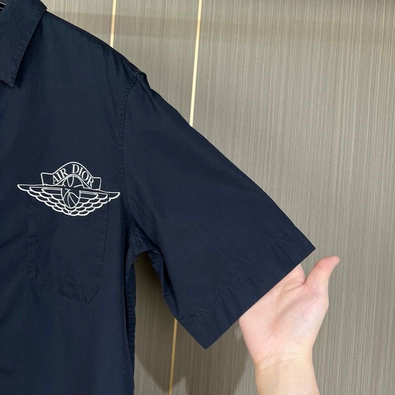 Dior Dior AJ Cobranded Short Sleeve Shirt-2506 Size US M / EU 48-50 / 2 - 4 Thumbnail