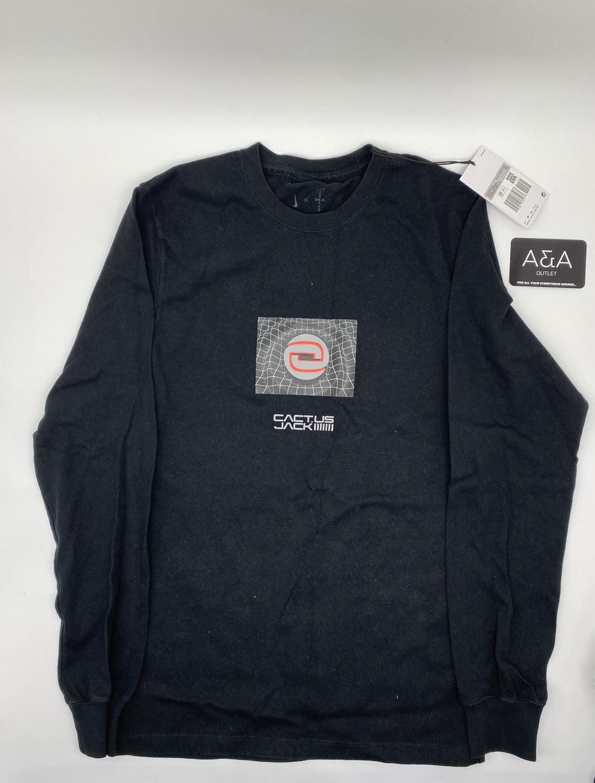 Nike × Travis Scott Nike Travis Scott Cact.us Corp Long Sleeve Tee XS Free Ship Size US XS / EU 42 / 0 - 1 Thumbnail