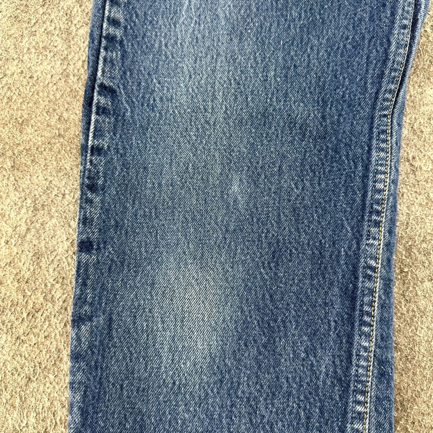 Levi's VINTAGE Levi's 501 Jeans Mens 33x34 Actual 30x31 Blue Dark Wash Straight 90s USA Mens Size US 33 - 5 Thumbnail