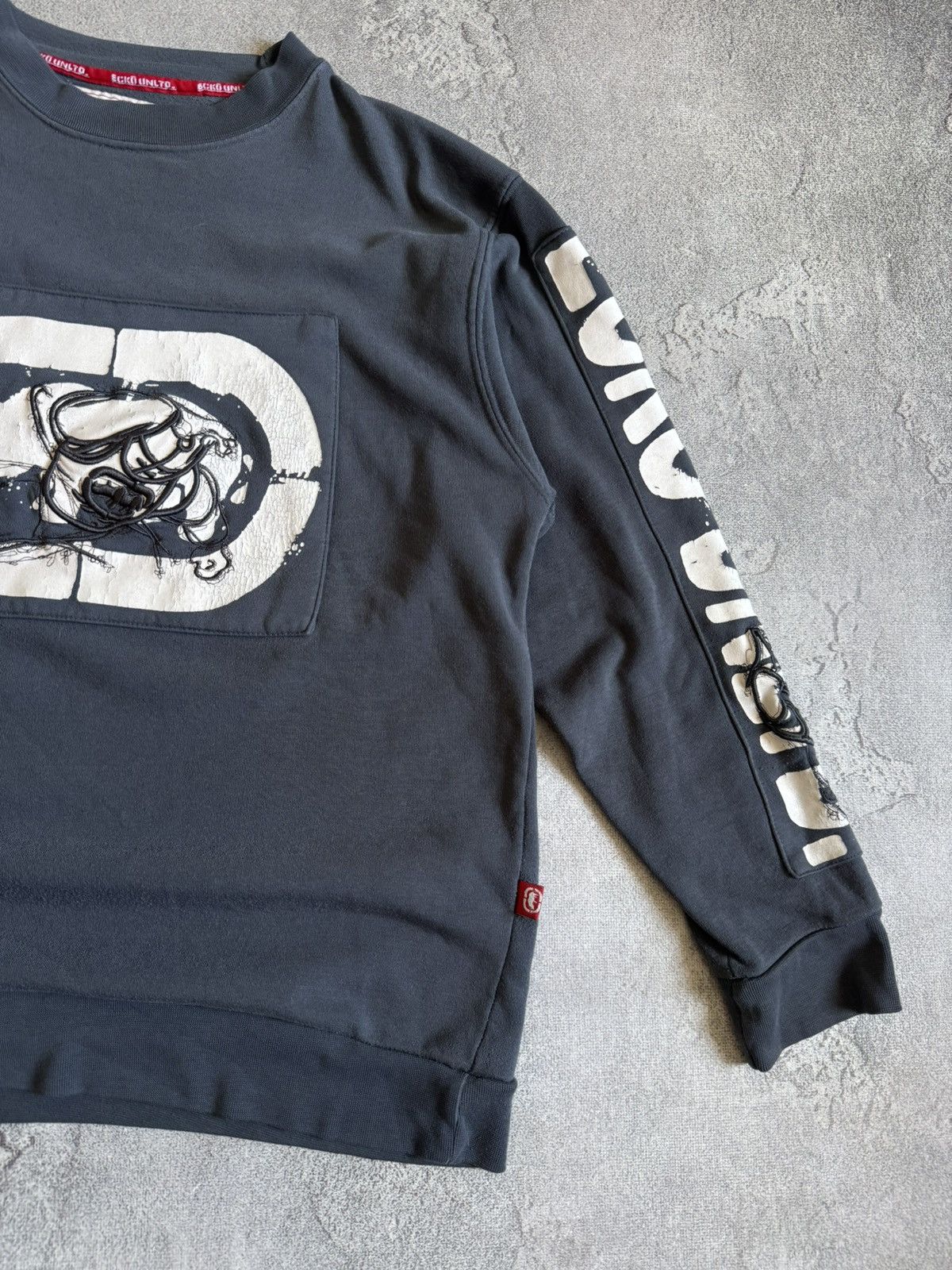 Ecko Unltd. ECKO UNLTD. XL/size big logo sweatshirts jumper pullover 90s Size US XL / EU 56 / 4 - 10 Thumbnail