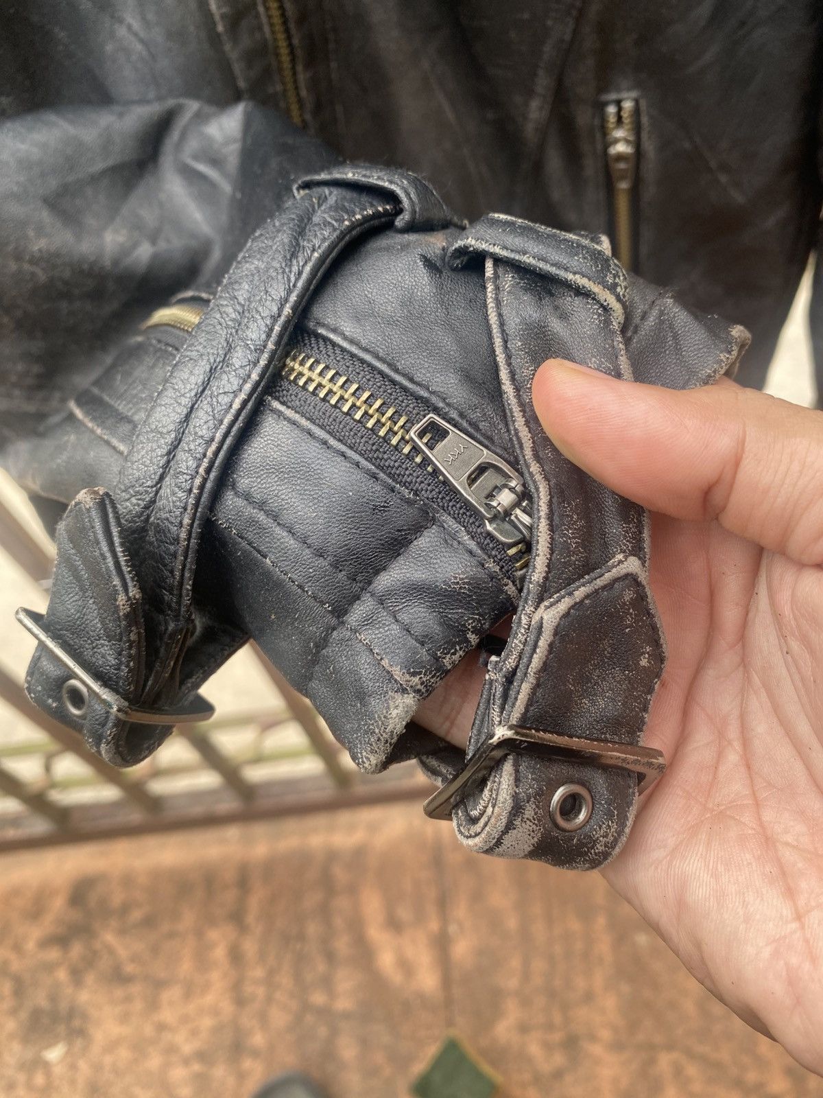 Genuine Leather Vintage 🔥Jack Rose Leather Riding Jacket Design Size US L / EU 52-54 / 3 - 9 Thumbnail