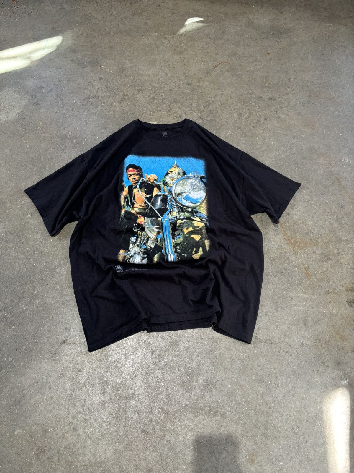 Band Tees × Vintage Jimi Hendrix 1969 Tour Tee Size US XL / EU 56 / 4 - 2 Thumbnail