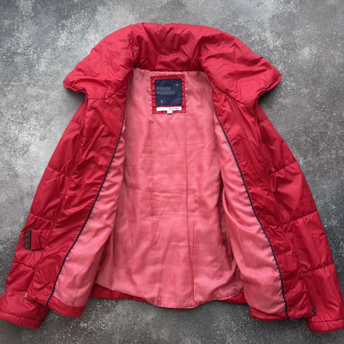 Japanese Brand Tally Weijl Y2K Vintage Arctic Princess Belted Jacket Size S / US 4 / IT 40 - 8 Thumbnail
