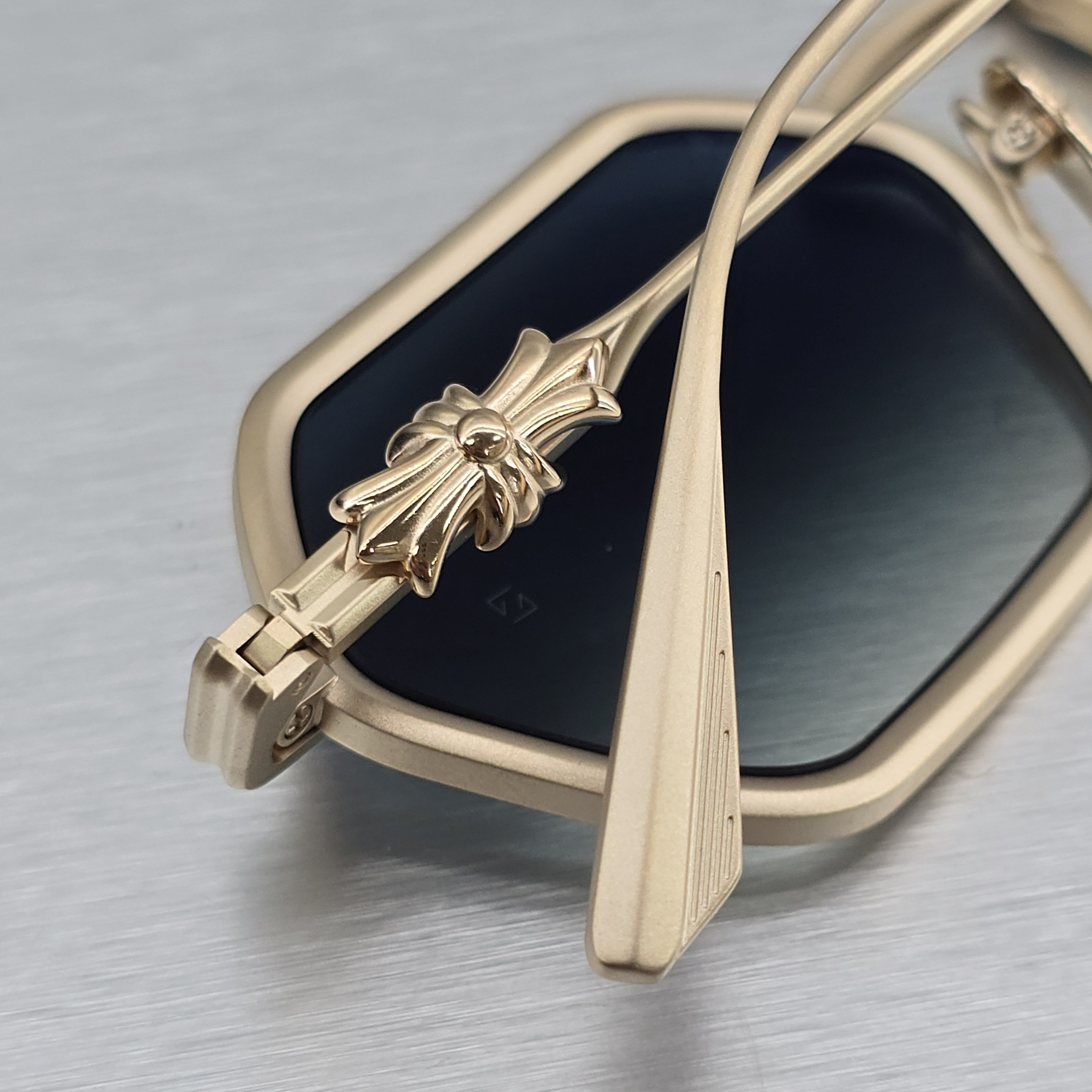 Chrome Hearts CHROME HEARTS DATASS MATTE GOLD PLATED Size ONE SIZE - 3 Thumbnail