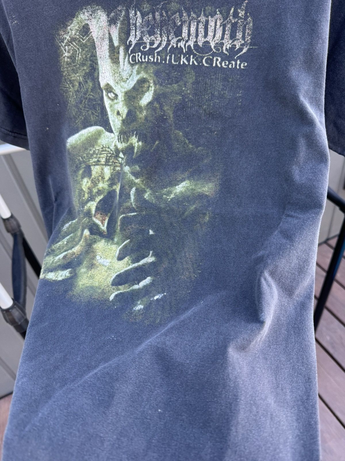 Band Tees Vintage 2000s Behemoth Crush Fukk Create Movie Rare Tee Y2K Size US M / EU 48-50 / 2 - 13 Thumbnail