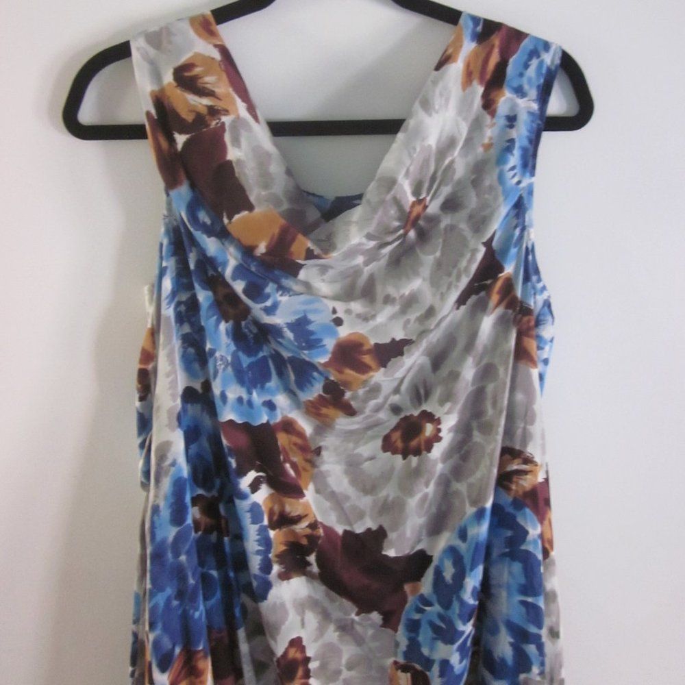 Walter Steiger Walter Silk A-Line Mini Floral Summer Dress 10 Size M / US 6-8 / IT 42-44 - 11 Thumbnail