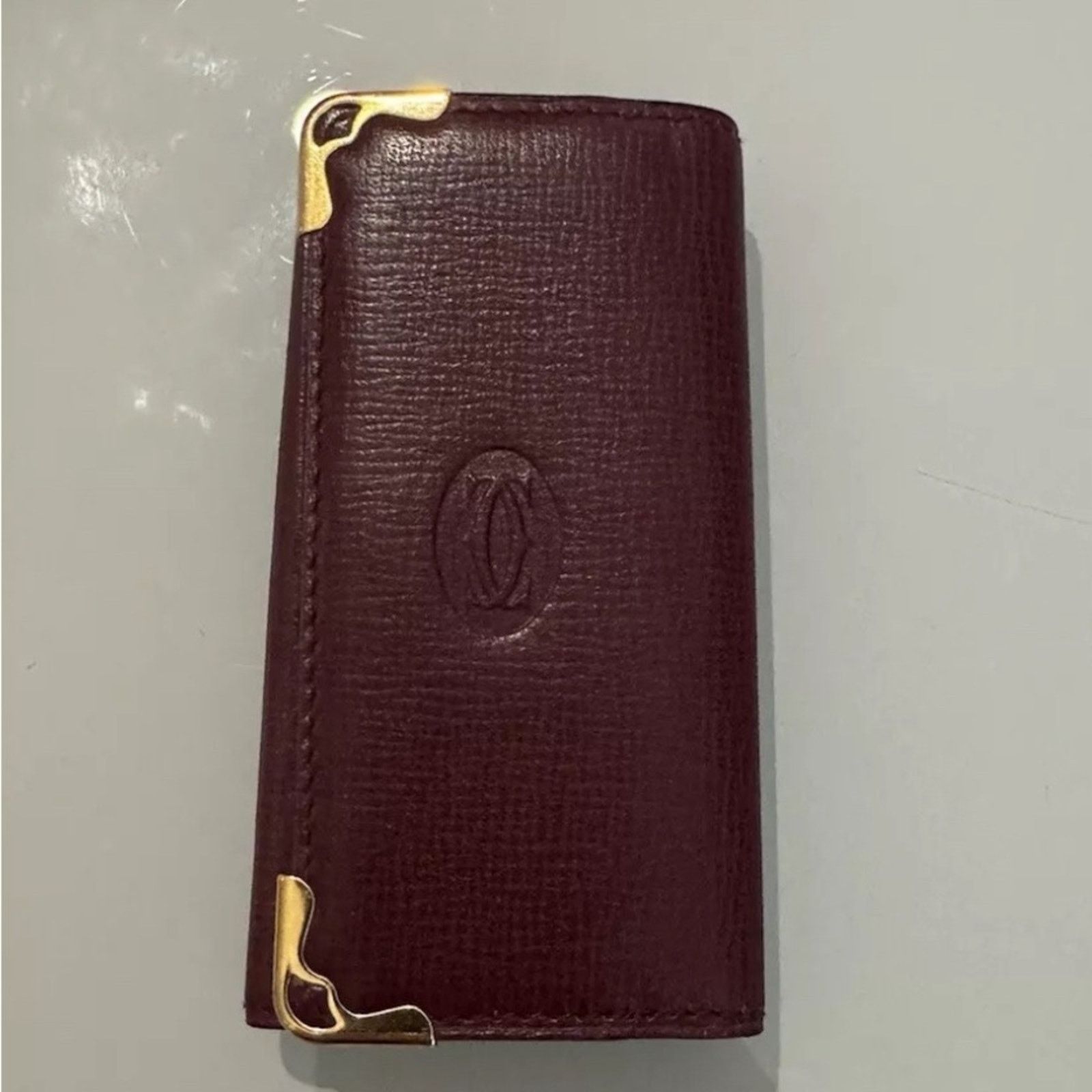 Cartier Cartier Must de Cartier Leather Clutch Bag, Wallet Keyholder Size ONE SIZE - 9 Thumbnail
