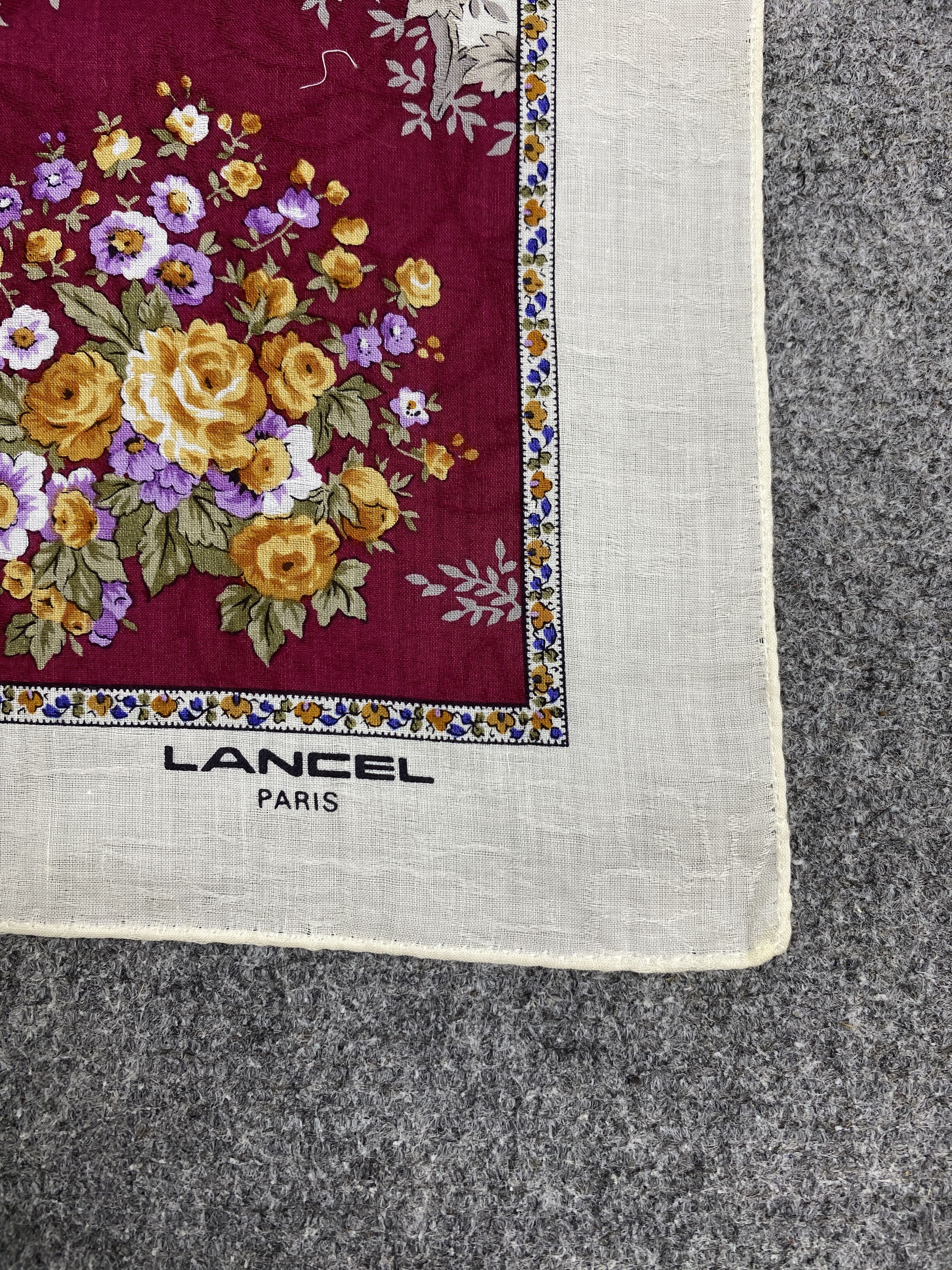 Lancel Lancel Paris Handkerchief / Neckerchief / Bandana HKC0638 Size ONE SIZE - 5 Thumbnail