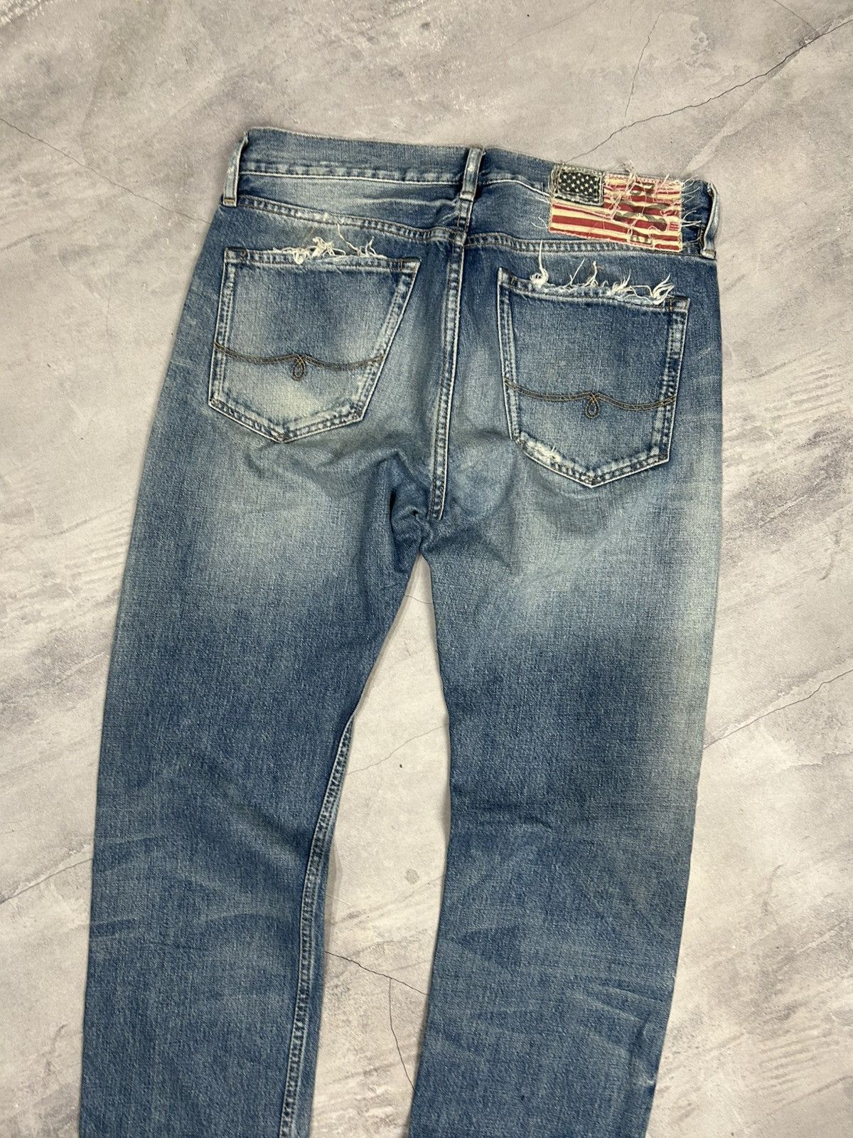 Polo Ralph Lauren Polo Ralph Lauren Denim & Supply Biker Slim jeans Size US 32 / EU 48 - 6 Thumbnail
