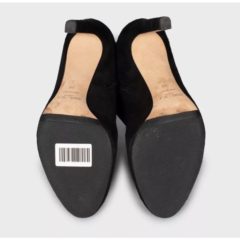 Jimmy Choo Jimmy Choo Loretta Black Suede Ankle Boots - Sz 39 Size US 9 / IT 39 - 5 Thumbnail