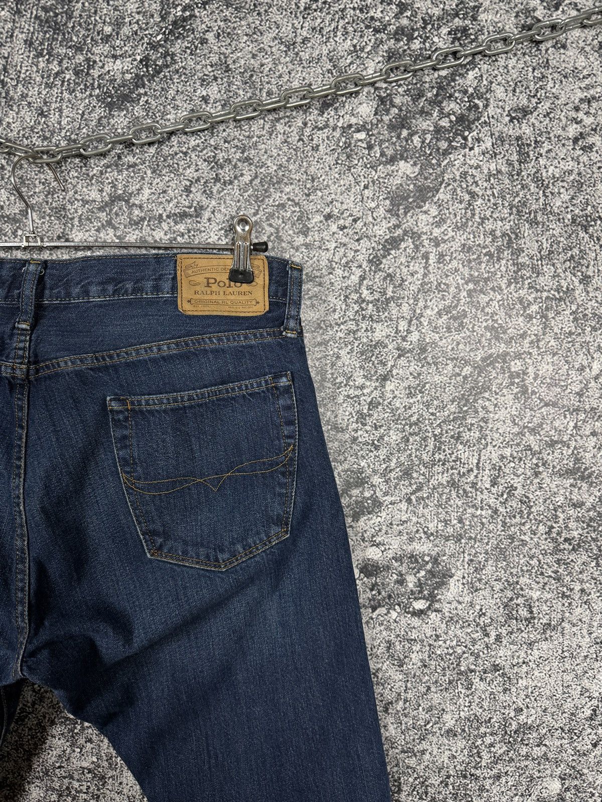 Polo Ralph Lauren Polo Ralph Lauren Jeans Blue Straight Leg Denim Pants 34x32 Size US 34 / EU 50 - 12 Thumbnail