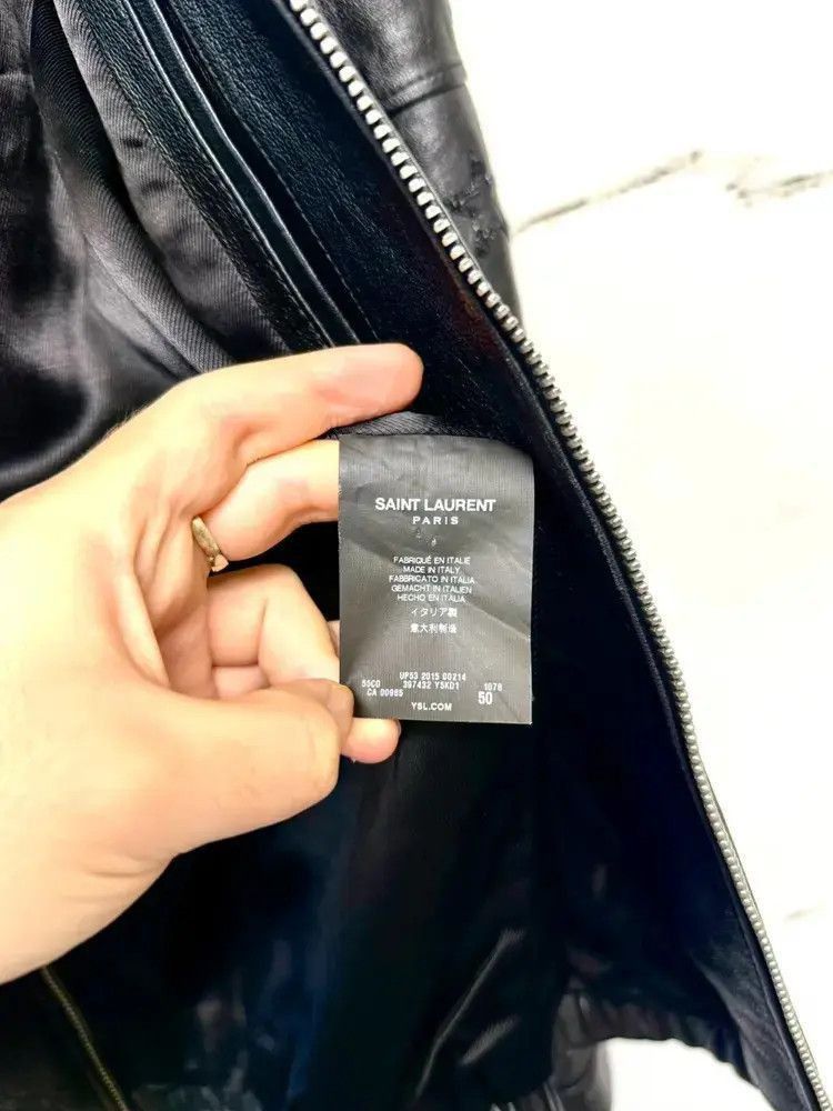 Saint Laurent Paris Sz 5-2507 Size US M / EU 48-50 / 2 - 6 Thumbnail